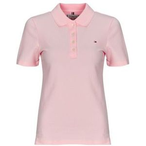 Tommy Hilfiger - 1985 SLIM PIQUE POLO SS - Polo T-Shirt - Roze - Korte Mouw