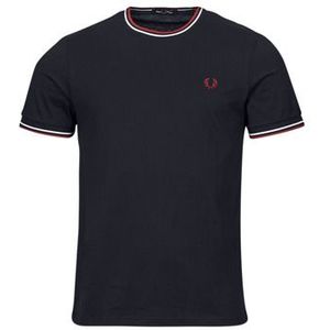 Fred Perry  TWIN TIPPED T-SHIRT  Shirts  heren Marine