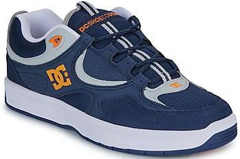Dc - Navy/Orange - Skateschoenen - Polyester/Leer/Textiel/Rubber