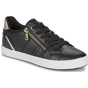 Geox - Blomiee - Sneakers - Blauw - Leerachtig - Lage Sneaker