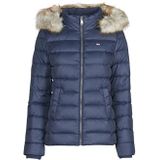 Tommy Jeans  TJW BASIC HOODED DOWN JACKET  jassen  dames Marine