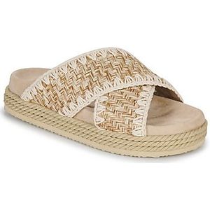 Mou  MU.SW451002K-NAT  slippers  dames Beige
