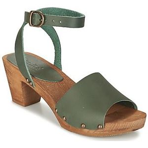 Sanita  YARA  sandalen  dames Groen