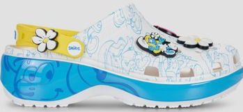 Crocs - Smurfs Platform - Klompen - Multi - 4,1 cm Sleehakhoogte