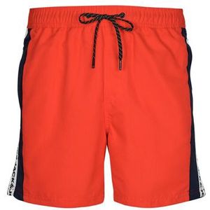 Jack &amp; Jones  JPSTFIJI JJSWIM TAPE  Badpakken heren Rood