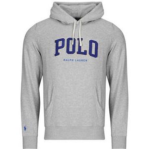 Polo Ralph Lauren - Grijze Hoodie - Heren - Katoen - Sweatvesten