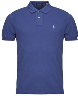 Polo Ralph Lauren - Shirt - Royal Blue/Rood - Polokraag - Slanke Pasvorm