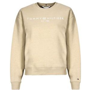 Tommy Hilfiger  MDRN REG CORP LOGO C-NK SWTSHRT  Truien  dames Beige