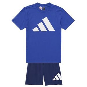 adidas - Set - T-shirt en Shorts - Groen - 100% Katoen