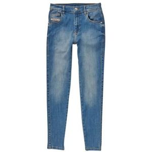 Diesel  D SLANDY HIGH  Broeken  kind Blauw