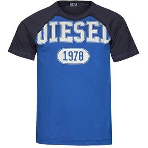 Diesel  T-RAGLEN  Shirts  heren Blauw