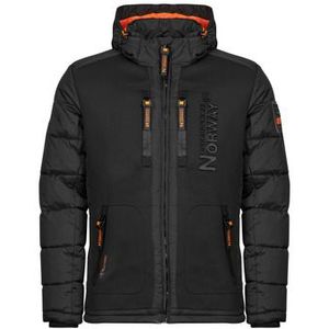 Geographical Norway - Winterjas - Zwart - Gewatteerde Jas
