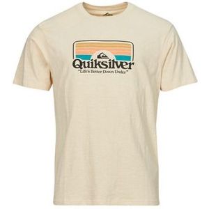 Quiksilver  STEP INSIDE SS  Shirts  heren Wit