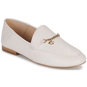 Coach - HANNA LEATHER LOAFER - Mocassins - Beige
