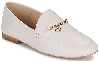 Coach - HANNA LEATHER LOAFER - Mocassins - Beige