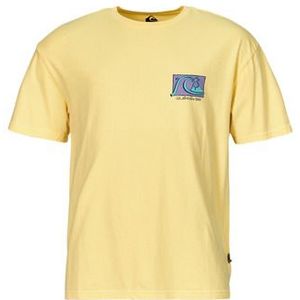 Quiksilver  TAKE US BACK BUBBLE SS  Shirts  heren Geel