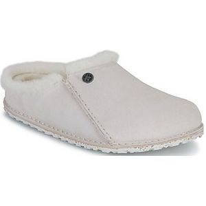 BIRKENSTOCK  Zermatt Prem Shea LEVE Antique White LAF  Pantoffels  dames Wit