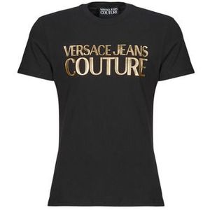 Versace Jeans Couture  76GAHT00  Shirts  heren Zwart