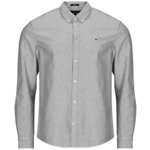 Tommy Jeans - TJM ENTRY REG OXFORD SHIRT - Overhemd - Grijs