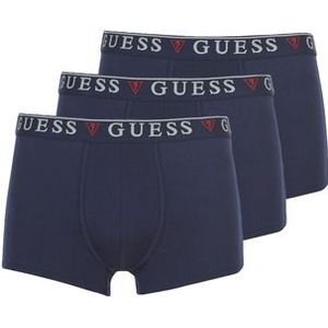 Guess  BRIAN BOXER TRUNK PACK X4  Boxers heren Marine