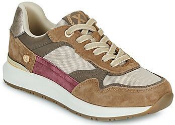Xti - 14420601-TAUPE - Casual Schoenen - Taupe - Veters - Hakhoogte 1 tot 3 cm