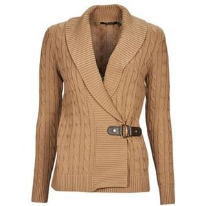 Lauren Ralph Lauren - Donato - Gebreid Vest - Kastanje - Lange Mouwen