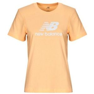 New Balance  LOGO JERSEY TEE  Shirts  dames Roze