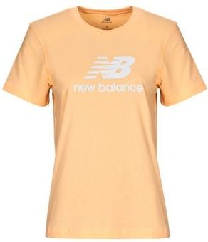 New Balance  LOGO JERSEY TEE  Shirts  dames Roze