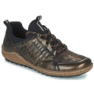 Rieker  L7554-25  Sneakers  dames Bruin