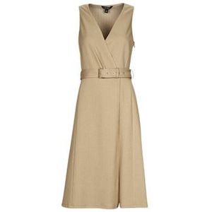 Lauren Ralph Lauren  NICHOLINA-SLEEVELESS-DAY DRESS  Jurken dames Beige