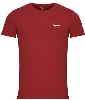 Pepe jeans  ORIGINAL BASIC 3N  Shirts  heren Bordeau