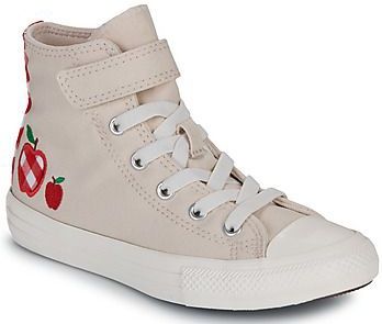 Converse - CHUCK TAYLOR ALL STAR CHECKERED ACC - Sneakers - Light dune/Egret/Rood