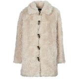 ONLY ONLVIKI Faux FUR Duffle Coat OTW jas, grijs, S, grijs, S