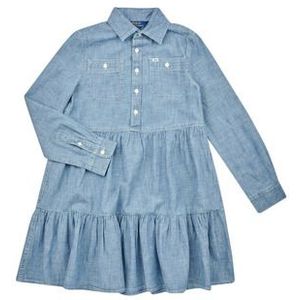 Polo Ralph Lauren  SHIRTDRESS-DRESSES-DAY DRESS  Jurken kind Blauw