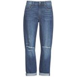 G-Star Raw  3302 SADDLE MID BOYFRIEND  Broeken  dames Blauw