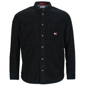Tommy Jeans  TJM CASUAL CORDUROY OVERSHIRT  overhemden  heren Zwart