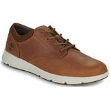 Timberland - Parker Street - Leren Sneakers - Bruin - Casual