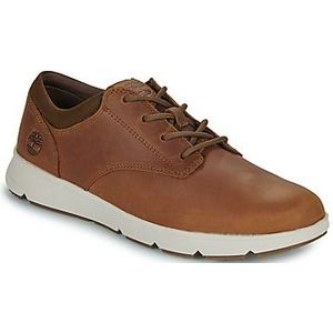 Timberland - Parker Street - Leren Sneakers - Bruin - Casual