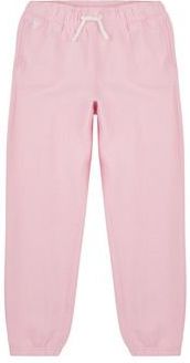 Knit Fleece Pants - Roze - Broeken