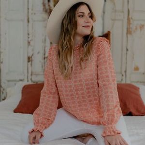 Céleste  HIRONDELLE  Blouses  dames Roze