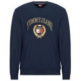 TOMMY JEANS - TJM REG TJ PREP CREST CREW - Sweatshirt - Dark Night Navy - Lange Mouwen - Regular Fit