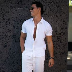 THEAD.  BRUCE  overhemden  heren Wit