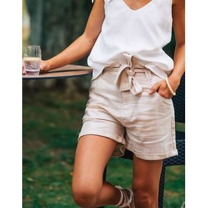 Céleste  AMANDINE  Broeken  dames Goud