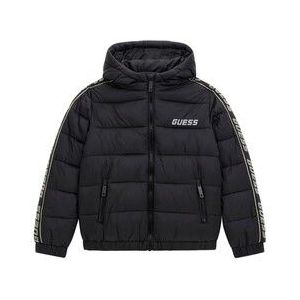 Guess  PADDED LS JACKET W/ZIP_MINI ME  jassen  kind Zwart