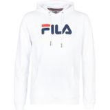 Fila - Hoodie - Wit - Heren - Katoen