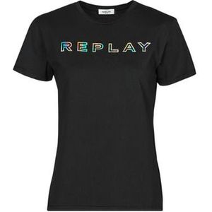 Replay  W3318C  Shirts  dames Zwart