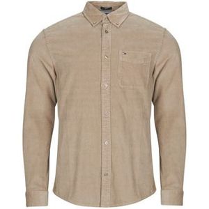 Tommy Jeans - TJM REG Baby Cord SH Dm 0Dm 22021 - Overhemd - Beige - Katoen