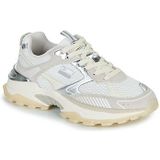 D.Franklin - 347 Track Flame - Sneakers - Metallic Silver - Nylon Gaas