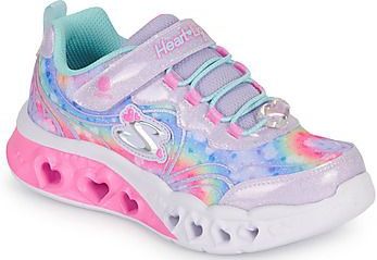 Skechers - FLUTTER HEART LIGHTS - Sneakers - Zilver