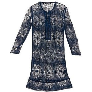 Antik Batik  LEANE  Jurken dames Blauw